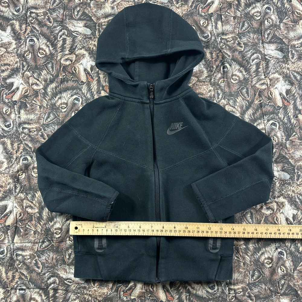 Nike tech fleece youth Charcoal Full-Zip Hoodie